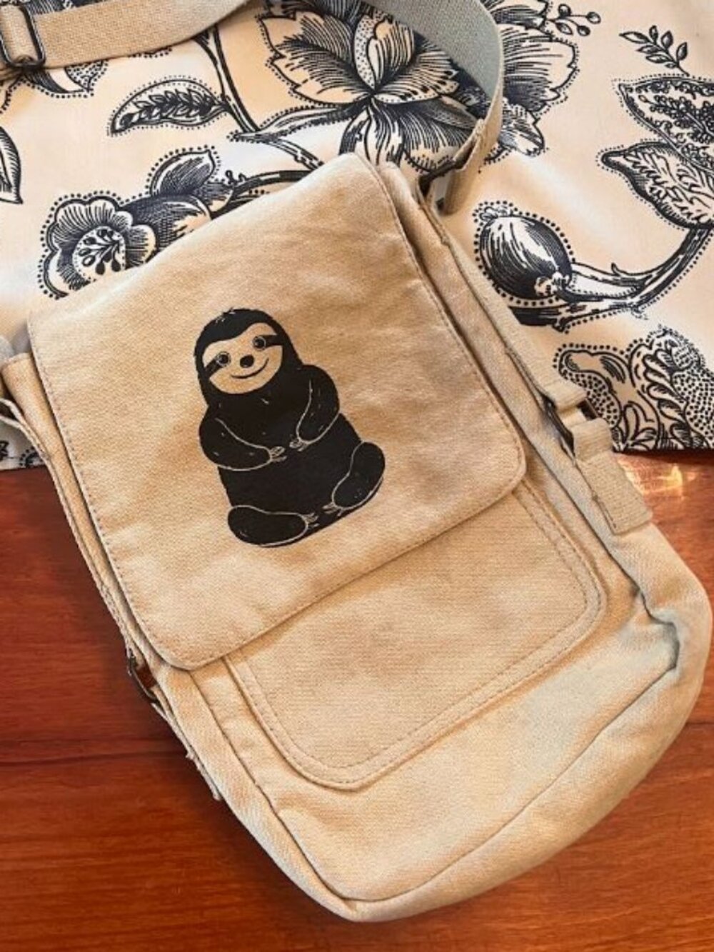 Sloth Tech / Tablet Bag | Crossbody | Purse